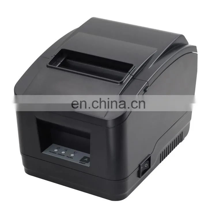 Top sale Black 80 mm thermal Printer Support OPOS