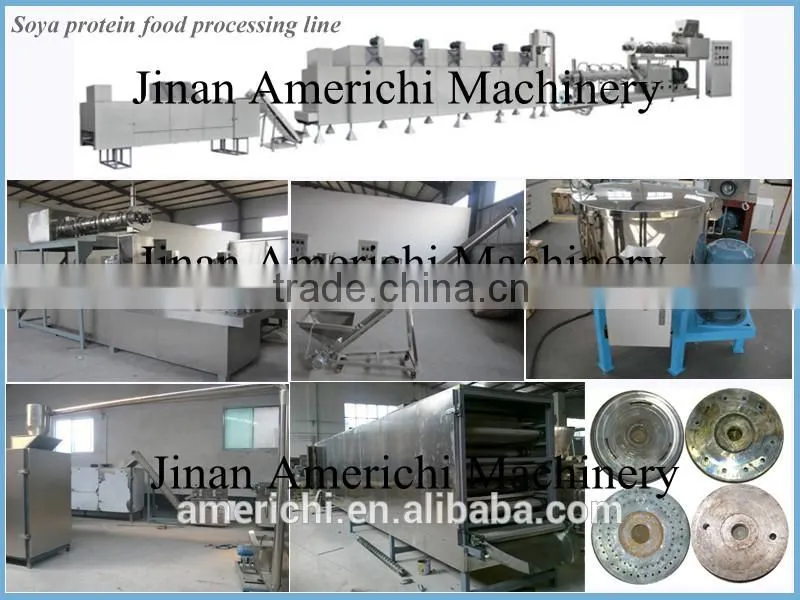 Textured soya meat making machine/tvp/tsp food making machine