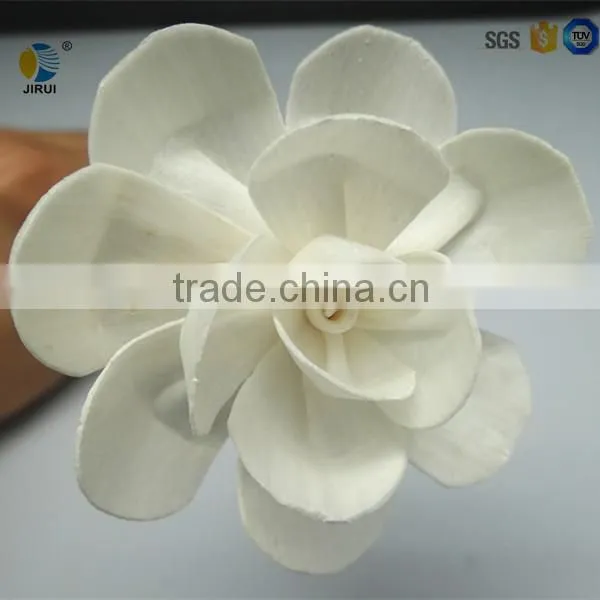 natural flower aroma reed diffuser white color diffuser flower
