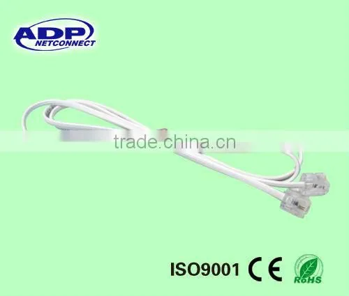 RJ11 Cat3 FTP telephone Patch cord cable