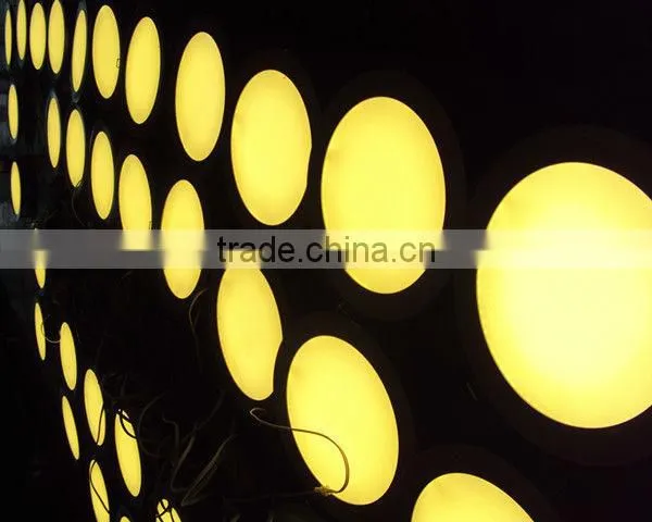 High light efficiency 85LM/W, 8W LED round Panel Lights,LED light panel