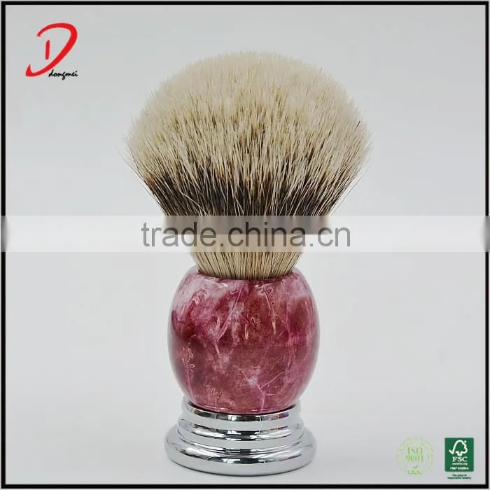 Personalized reisn handle badger hair shaving brush,private label shaving brushes
