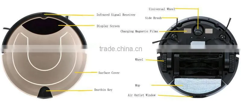 Electrical appliances smart robot floor cleaner household vacuum cleaner