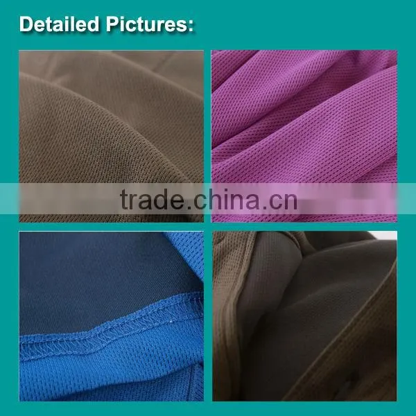Solid Dry Fit Unisex Sport T-Shirt / Wholesale Polyester Mesh Garment Shopping online