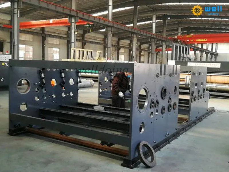 China corrugated flexo printer die cutter slotter machine