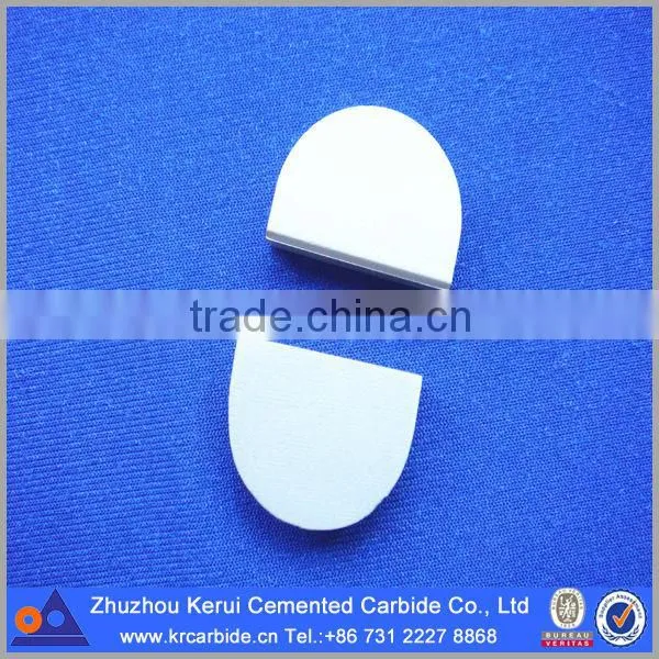 tungsten carbide saw tips for turning or milling machine