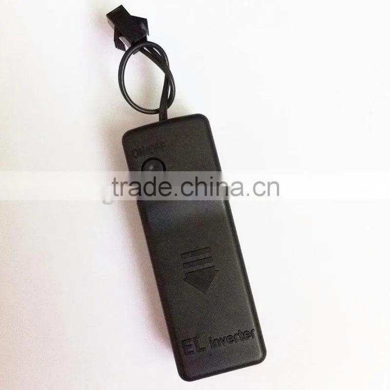 Portable mini 3VDC(2*AAA) Battery EL Wire Inverter EL Panel Inverter