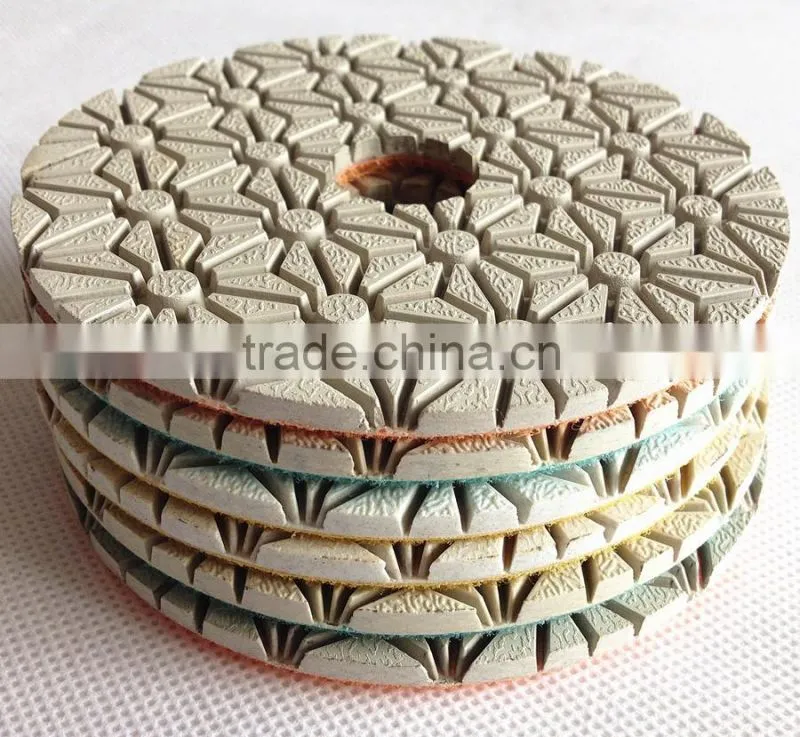 New Pattern white resin pads
