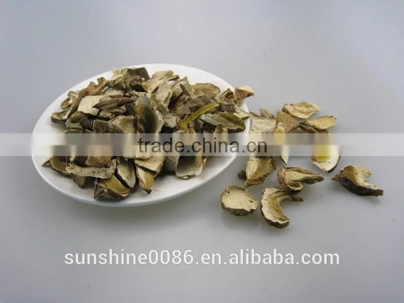 Dried boletus comestible wild porcini