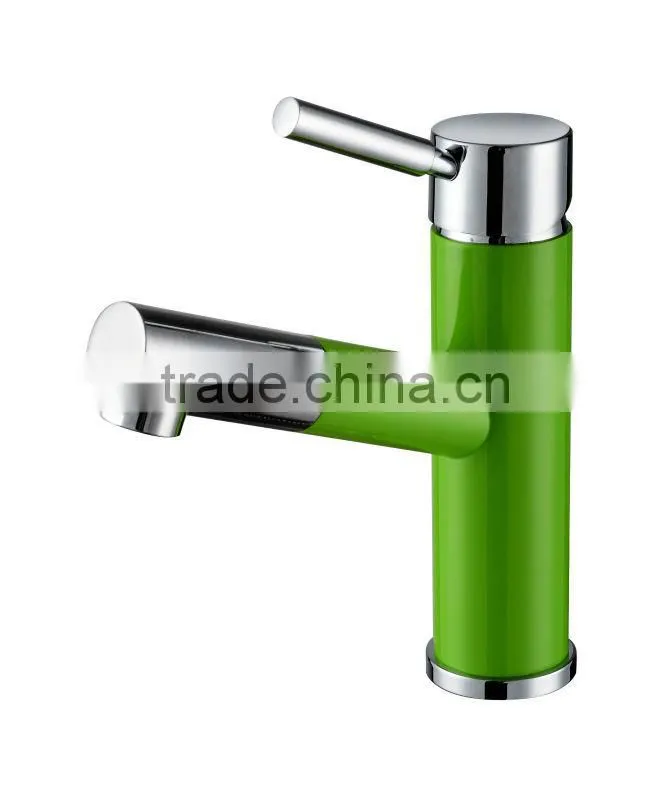 2014 hot sale baking finish single lever bathroom faucet