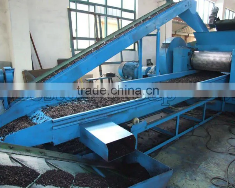 Large yield tyre rubber handling equipment price tyre cutting machine
