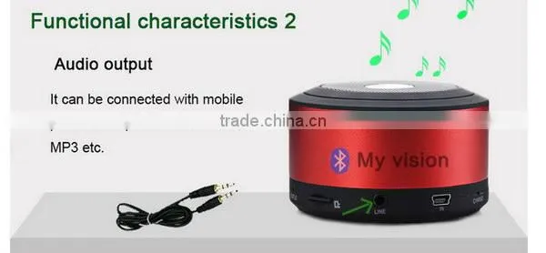 Top grade latest wall sticker bluetooth speaker