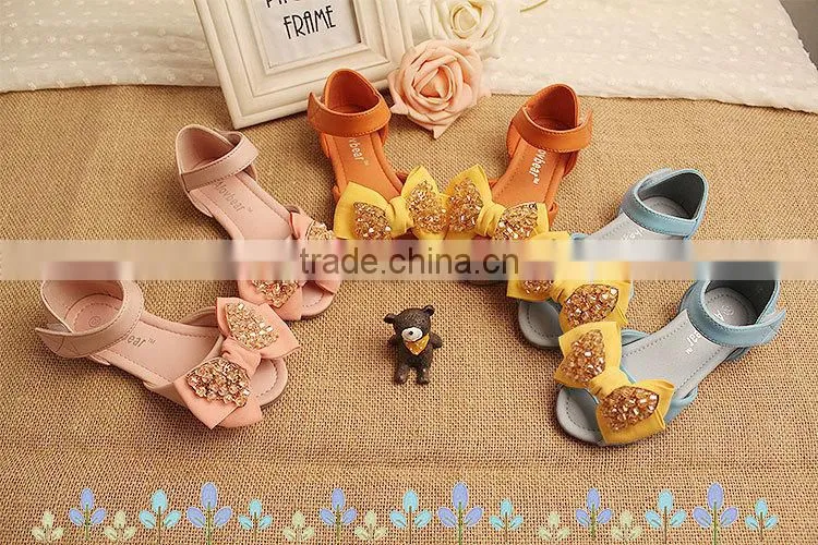 cute princess wholesale girls shoes sweet girl flower high heel flower shoes