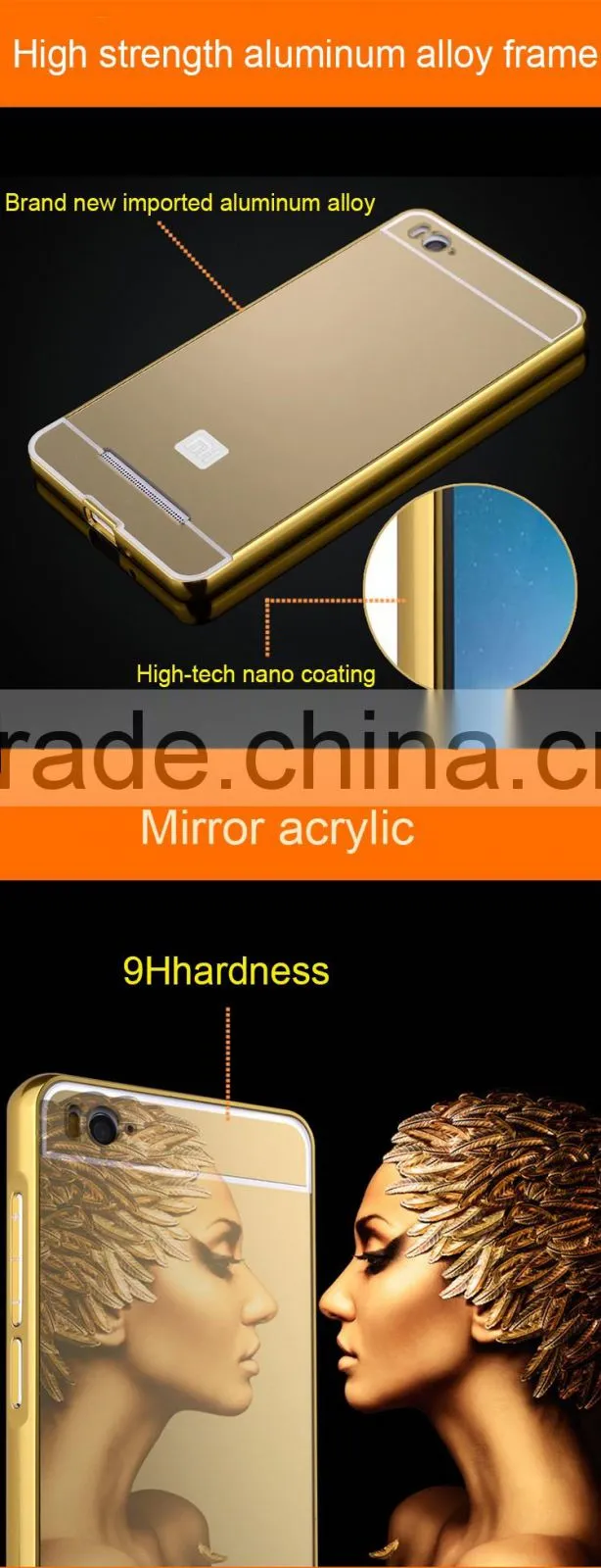 machine making cover for mobile phone metal mirror back bumper case cover for samsung galaxy j7 j5 a7 a8 mirror case
