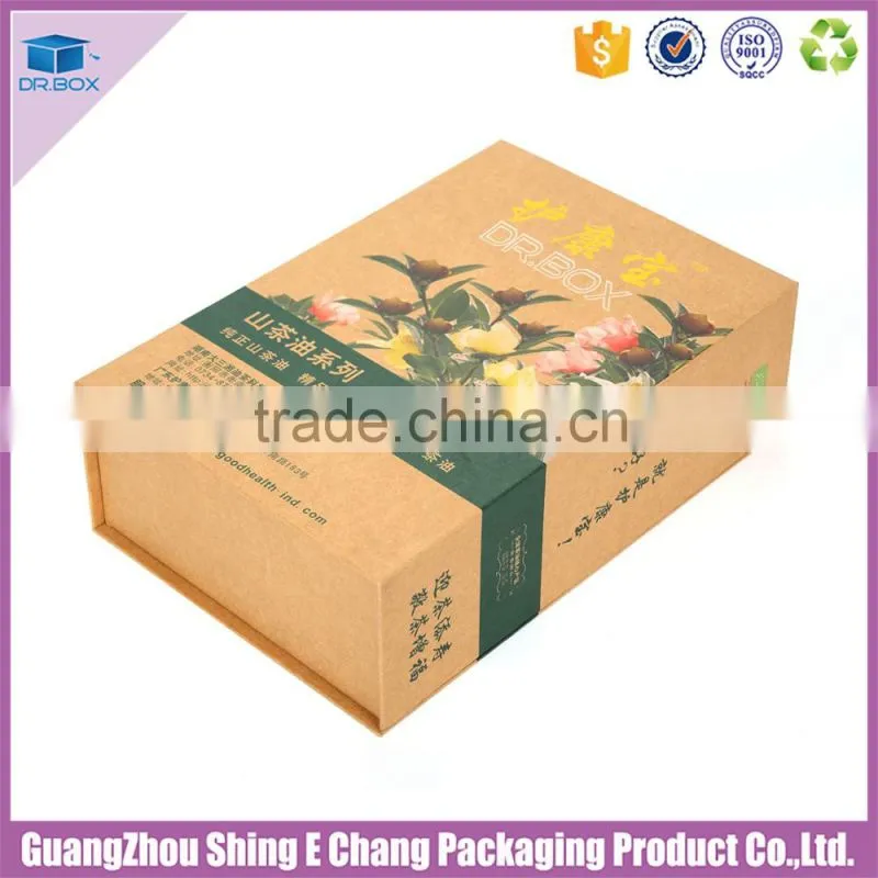 Factory Making Nature Fancy wooden tea box with custom printing