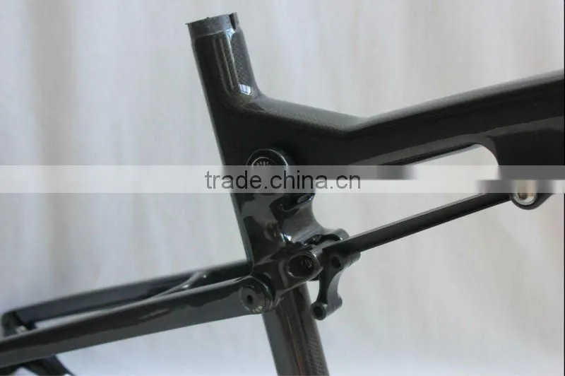 Full suspension MTB 26ER carbon mountain bike frame