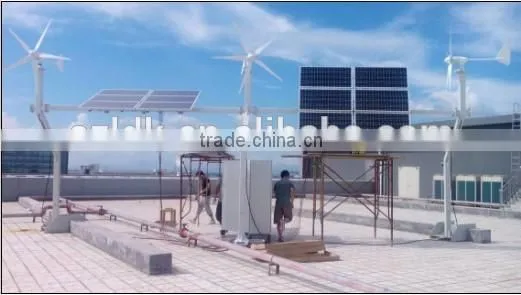 hybrid solar wind power generator