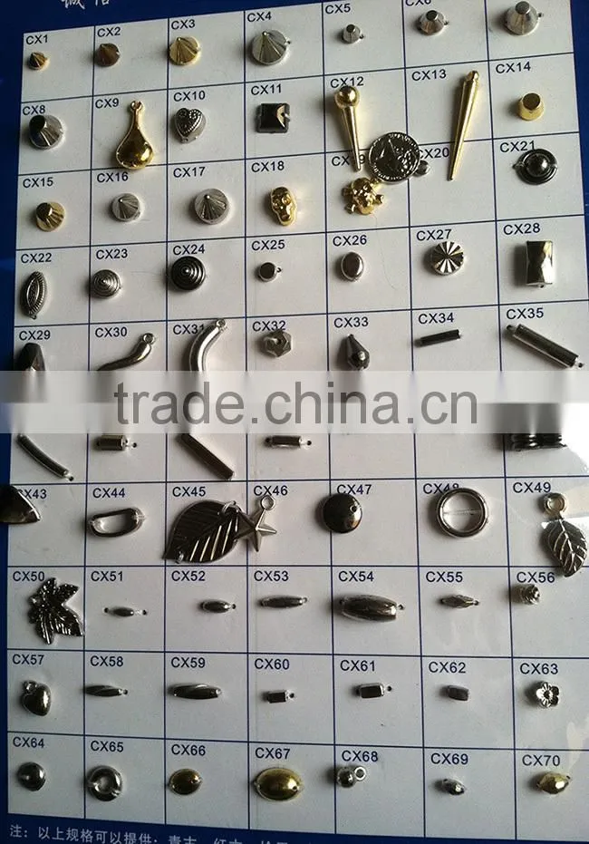 Decorative metal claw rivets,metal claw studs for handbag