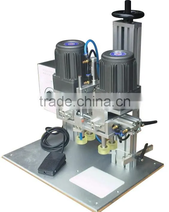 Sipuxin_Semi automatic plastic bottle screw capping machine
