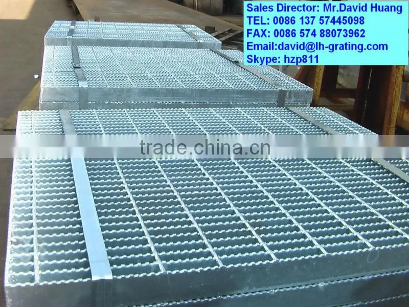 galvanized steel grating stair tread. galvanized metal stair tread