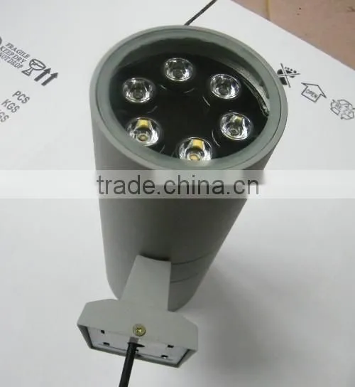 High quality IP65 Waterproof 12W RGB led wall lamps garden balcony Double side light source led outdoor lighting wall light