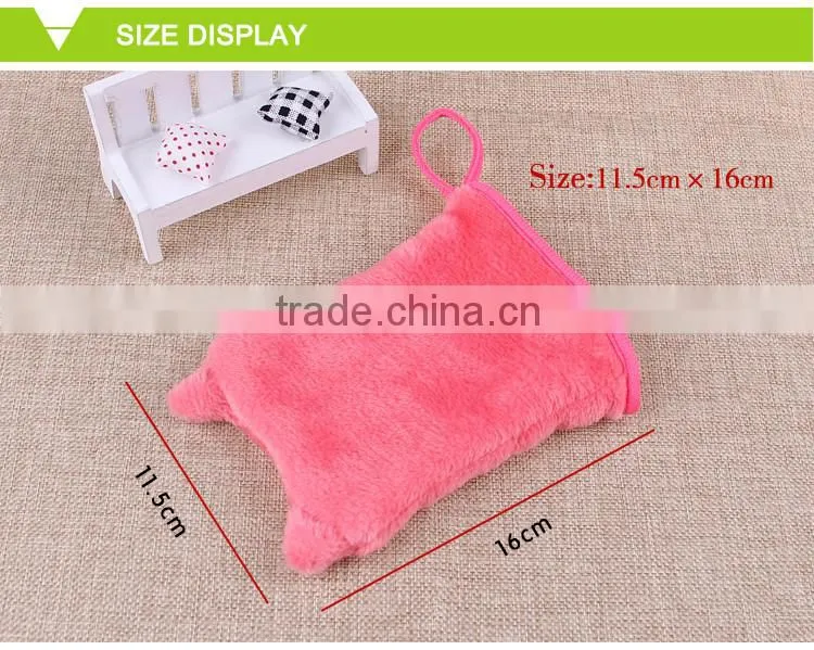makeup cleaning microfiber removable finger gloves