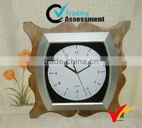 Hand Build Crafts Decorative Vintage Wood Wall Clock