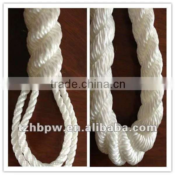 braided polypropylene fiber rope