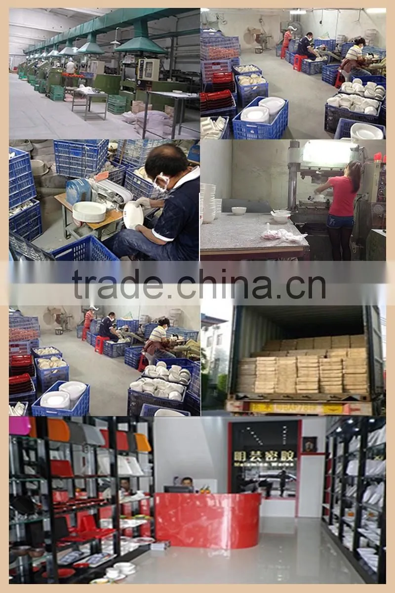 Serving plastic tray black