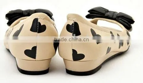 Manufacture 2cm wedge women shoes wholesale