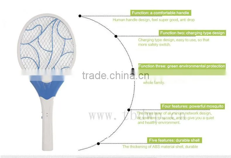 HXP brand Rechargeable mosquito killer racket