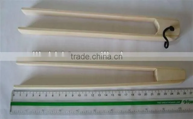 Mini Wooden Bamboo Tong