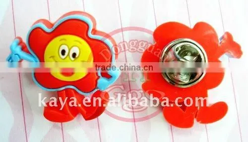 Fashionable 3d pvc badge