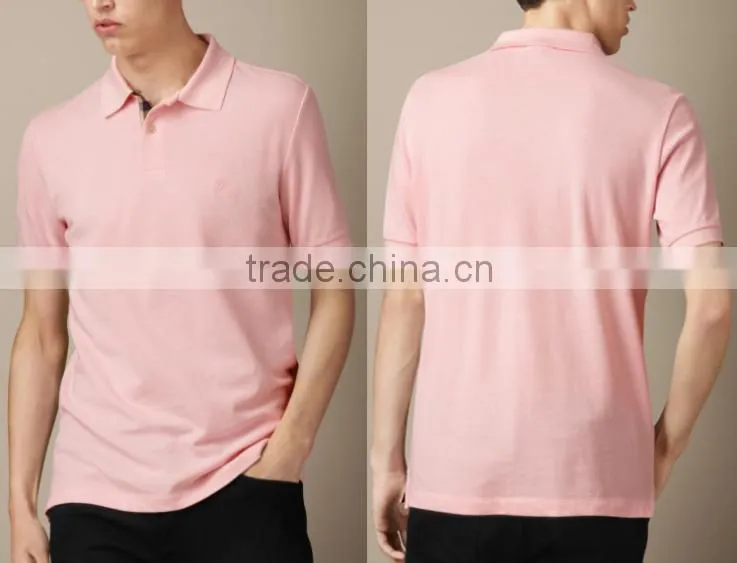 100% cotton polo shirt fabric custom polo t shirt wholesale