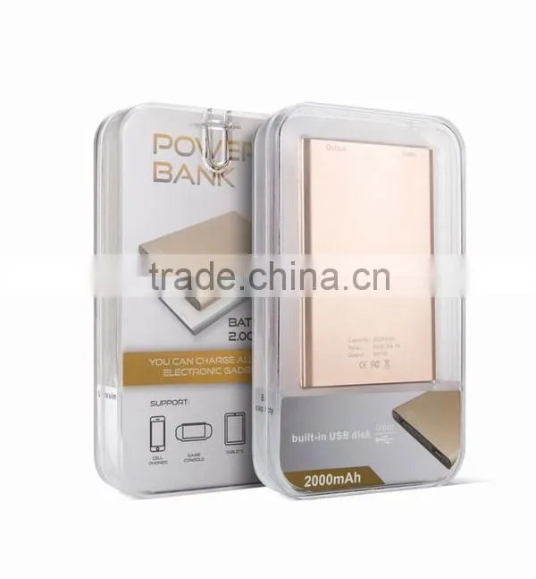 AWC115 2GB 4GB 8GB 16GB Flash Drive 2000mAh OEM Color Logo power bank mobile multi charger
