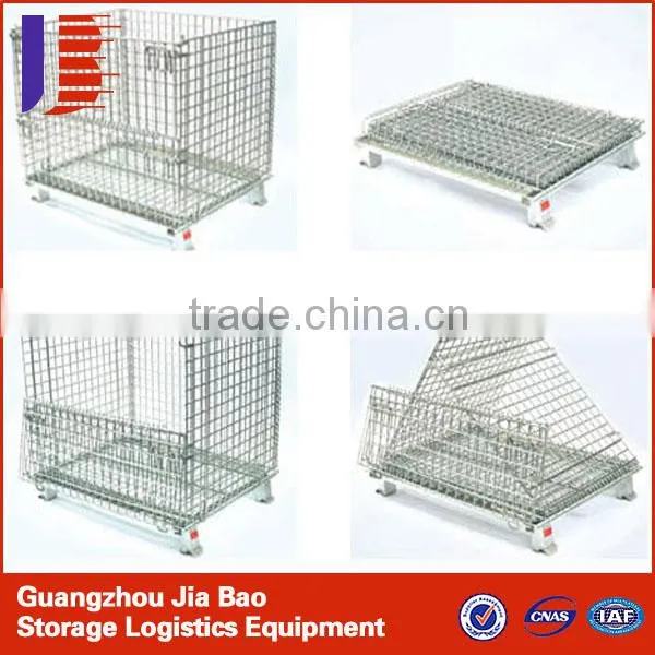 Industrial Stackable Storage Wire Mesh Cages
