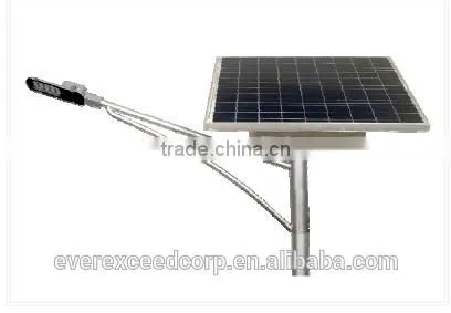 EverExceed 12w~90w Solar Power Street LED Light System with 12/24v Circuit for customized system