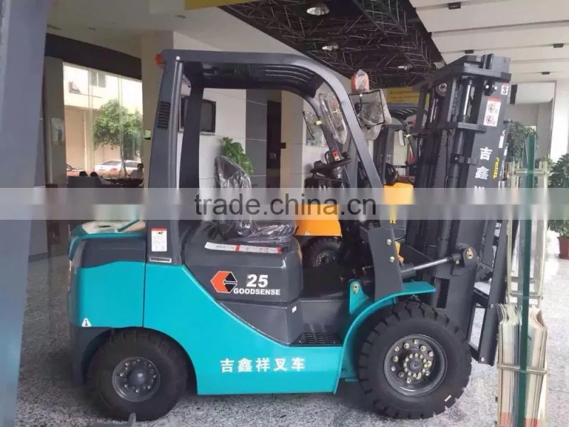 3.5 ton goodsense electric forklift trucks for sale with cabin