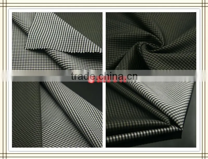 Designer Yarn Dyed Cotton Uniform Fabrics In 70%Polyester 30%Cotton FU1810-2