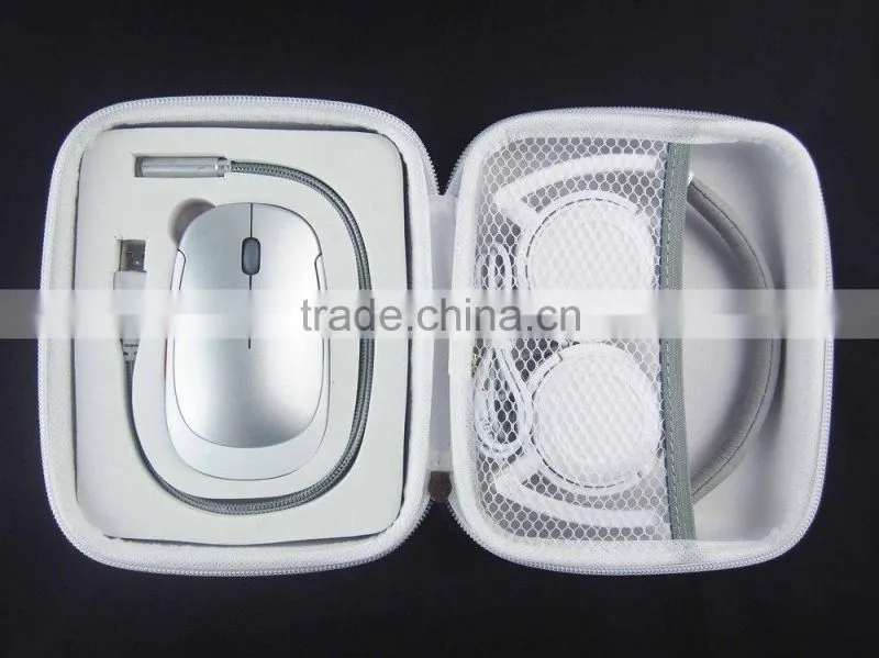 USB Computer Travel Kit including Wireless Mouse Wired Headphones USB LED Light
