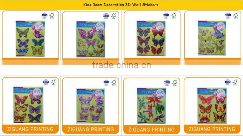 Kids Room Decoration 3D Wall Stickers