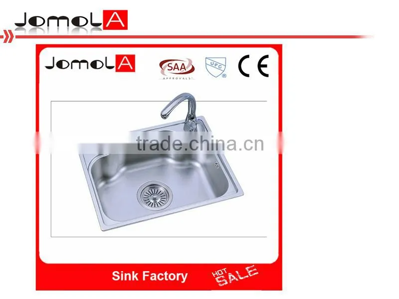 Jomola handmade sink single bowl kitchen sink