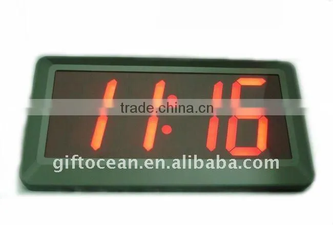 faraway viewable LED display wall clock, LED clocks