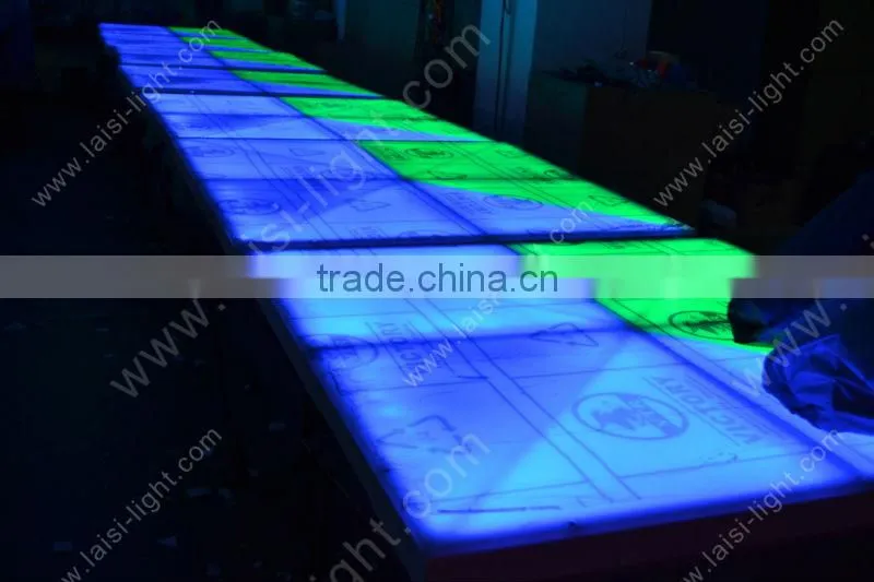 80w rgb led colorful dance floor stage light