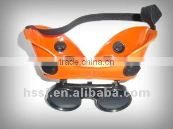 2016 green welding goggles flip-up lens economic PC lens eye protection welding goggle for sales