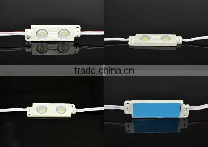 ABS waterproof 2 5730 led modul with 5 years warranty