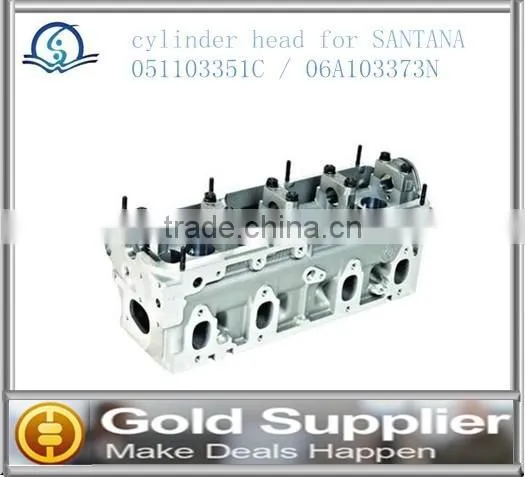 Brand New cylinder head for SANTANA 051103351C / 06A103373N with high quality and most competitive price.