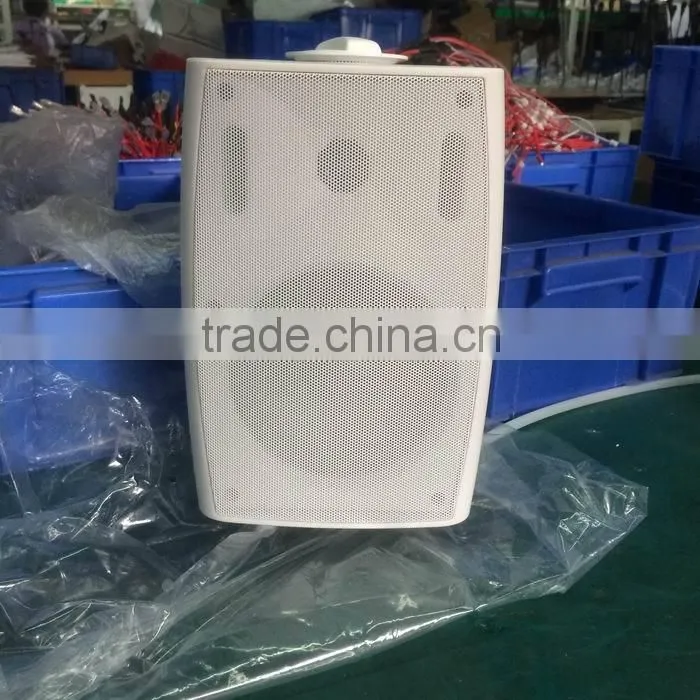 OBT-581C 4 inch speaker unit wall mount speaker/4'' wall mounted plastic loudspeaker with wat taps