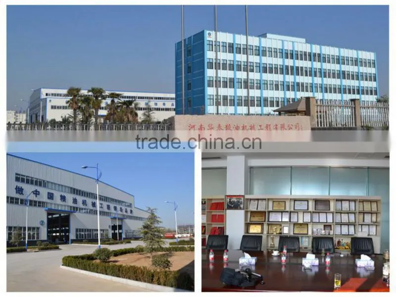 100TPD machinery equipment sunflower oil refining machine from huatai brand