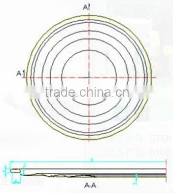 603 tinplate metal lid for food can